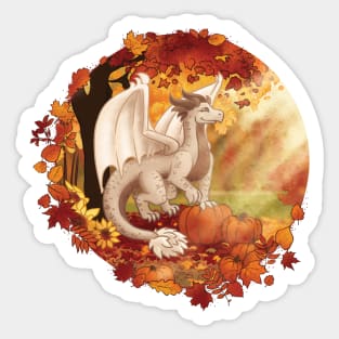 Autumn Dragon Sticker